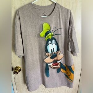 Disney Parks GOOFY Sketch Front & Back T-shirt Sz 2XL